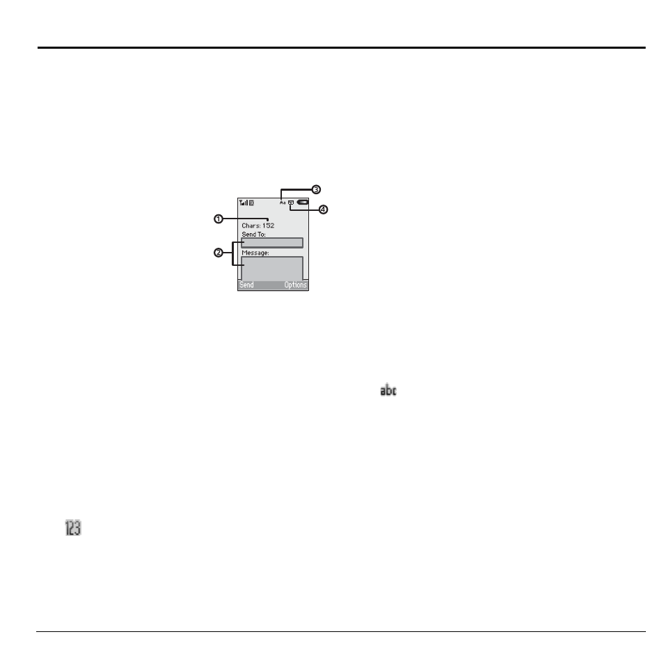 3 text entry, Text entry modes, Text entry | 3text entry, Enter numbers with number keypad, Enter letters with number keypad | Kyocera S1310 User Manual | Page 17 / 68