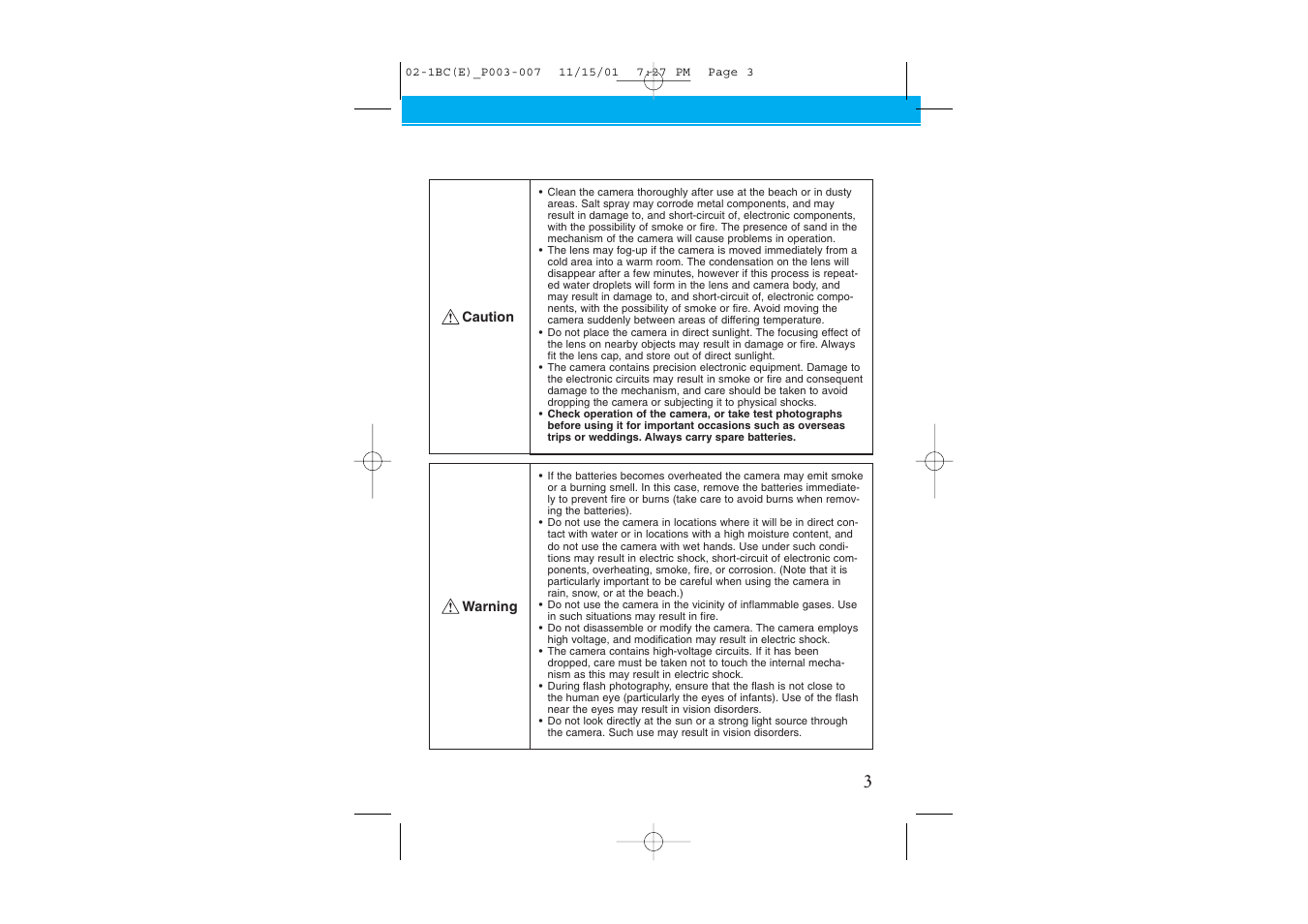 Kyocera Contax NX User Manual | Page 3 / 61