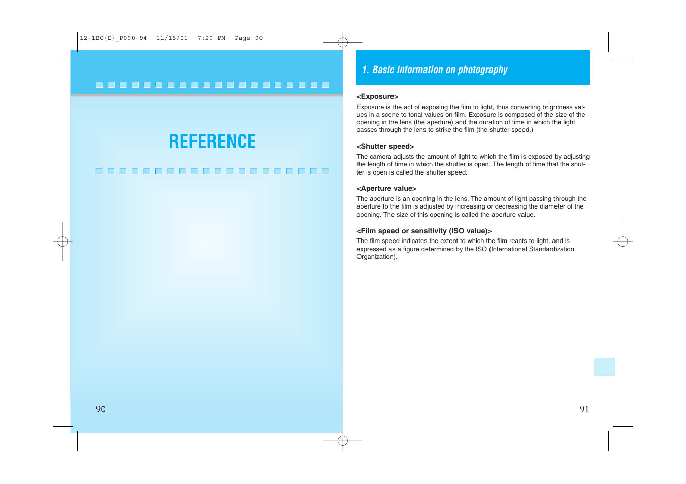 Reference | Kyocera Contax NX User Manual | Page 52 / 61