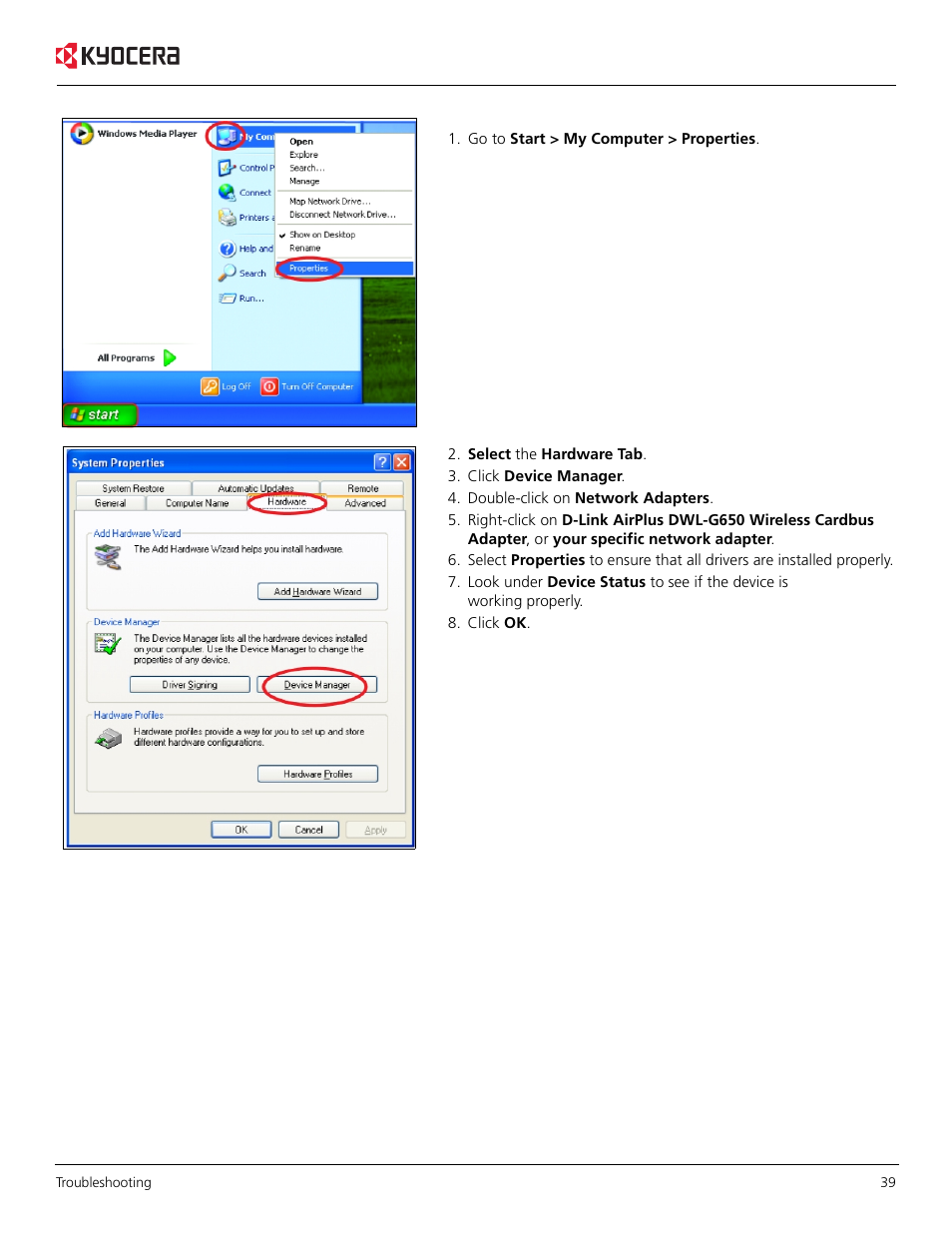 Kyocera KR1 User Manual | Page 43 / 52