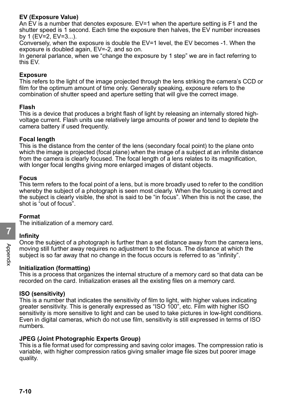 Kyocera Finecam SL400R User Manual | Page 132 / 134
