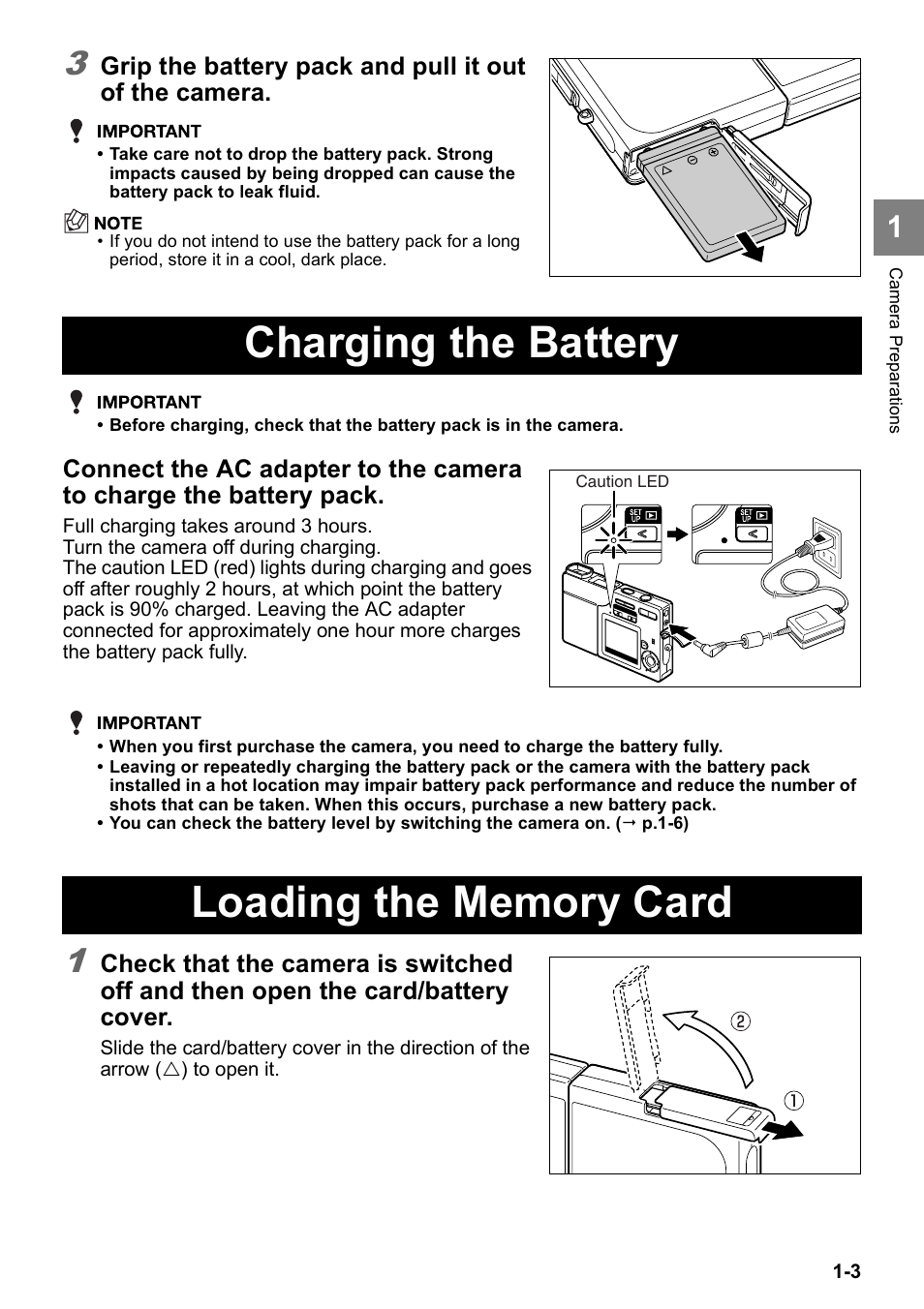 Charging the battery | Kyocera Finecam SL400R User Manual | Page 19 / 134