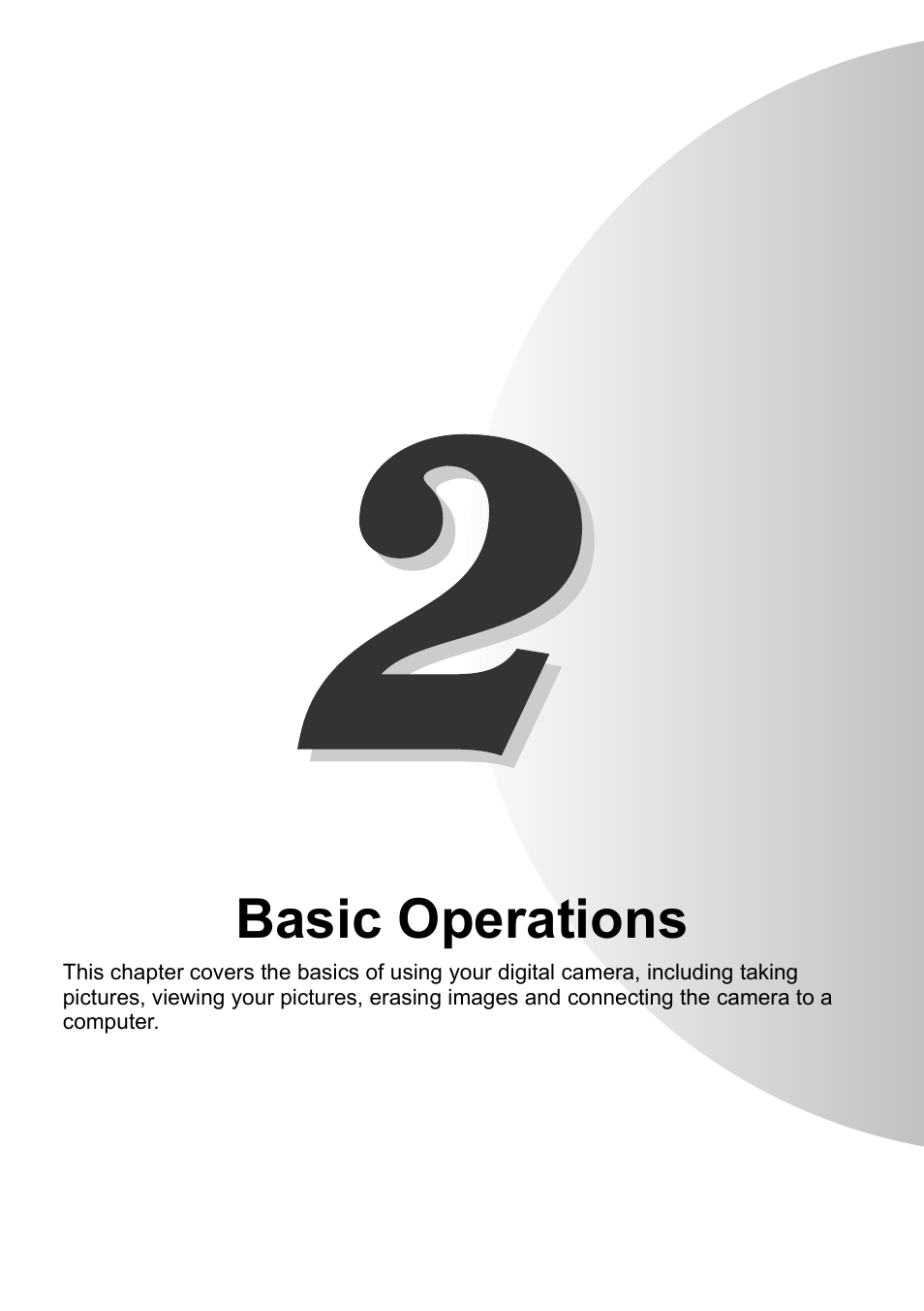 Basic operations | Kyocera Finecam SL400R User Manual | Page 25 / 134