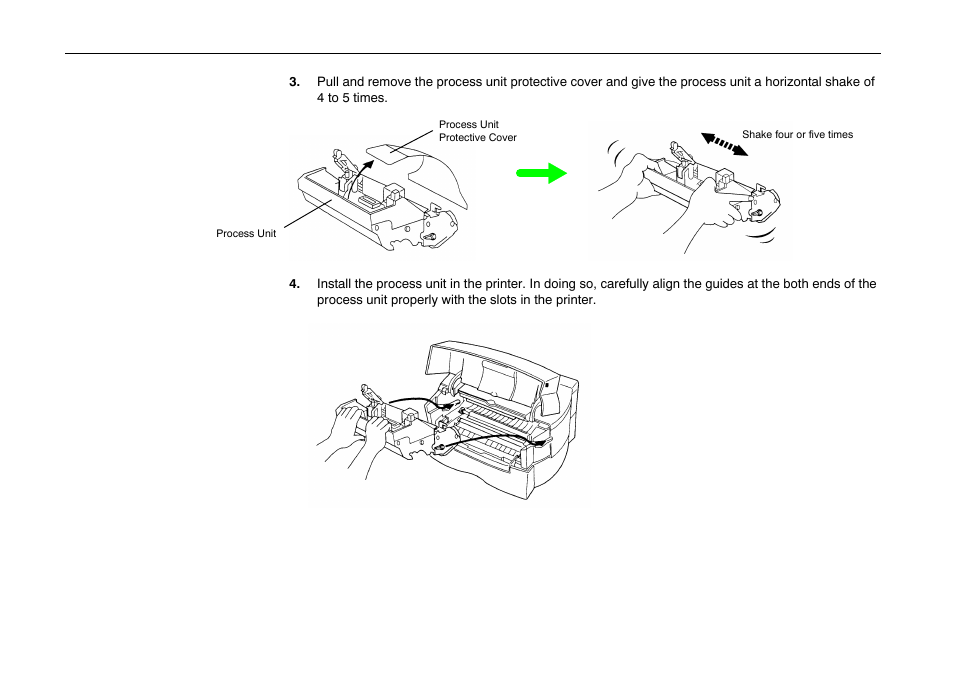 Install the toner container | Kyocera FS-600 User Manual | Page 36 / 144