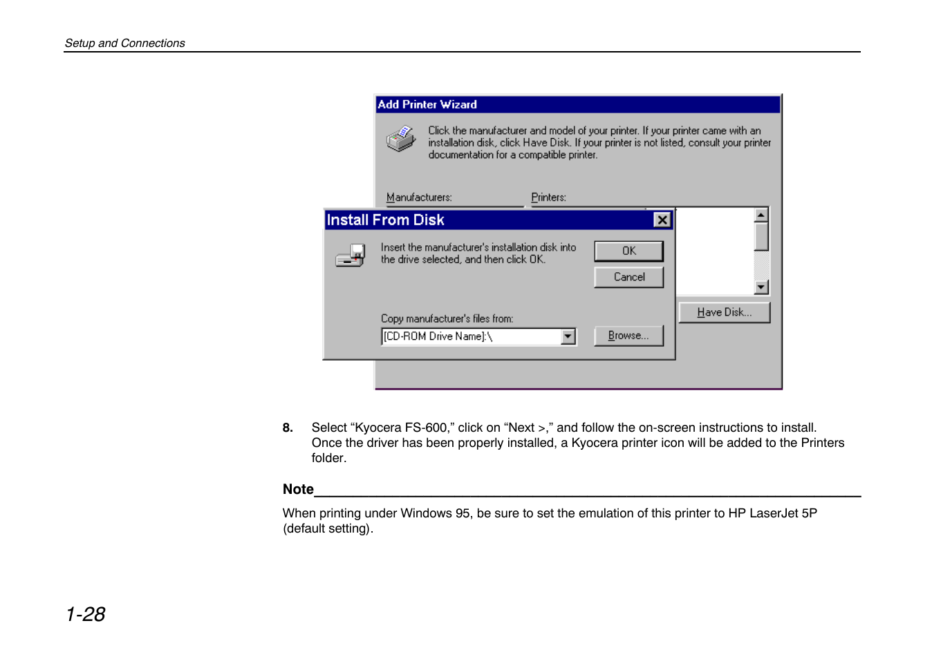 Kyocera FS-600 User Manual | Page 50 / 144
