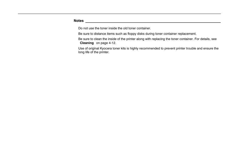 Kyocera FS-600 User Manual | Page 83 / 144