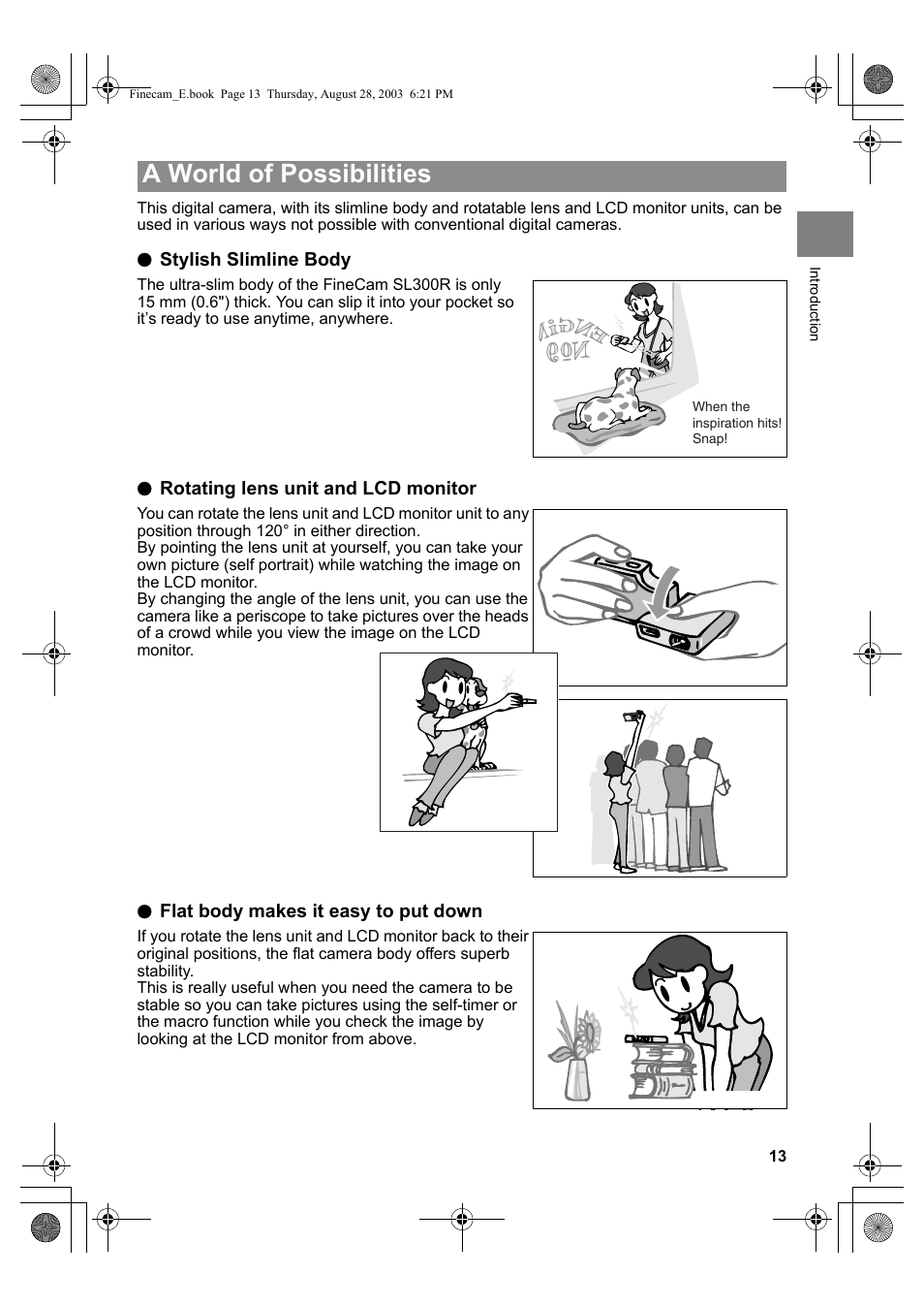 A world of possibilities | Kyocera SL300R User Manual | Page 13 / 134