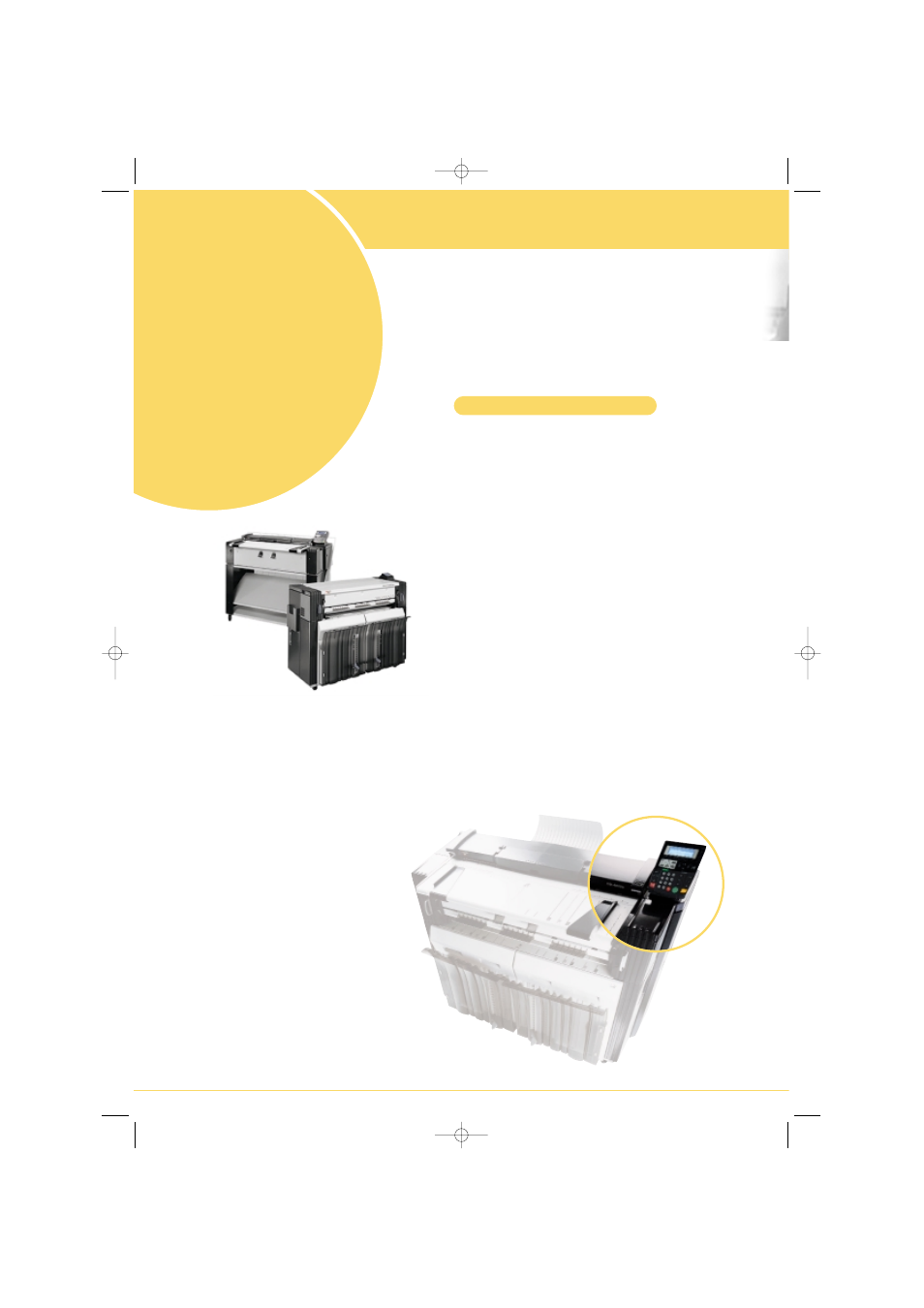 Km-4800w range, A secure investment, High-quality wide format imaging | Kyocera Range KM-4800w User Manual | Page 6 / 8