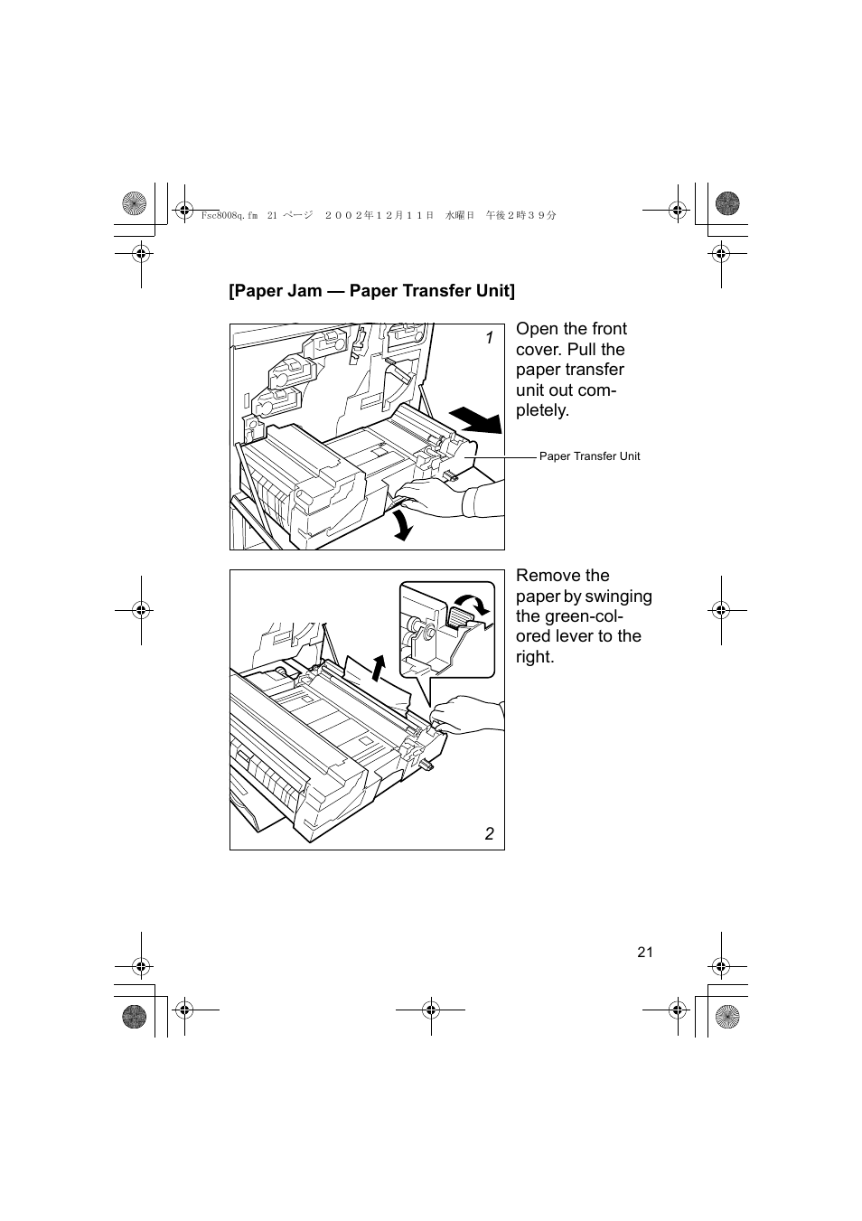 Kyocera FS-C8008N User Manual | Page 23 / 40