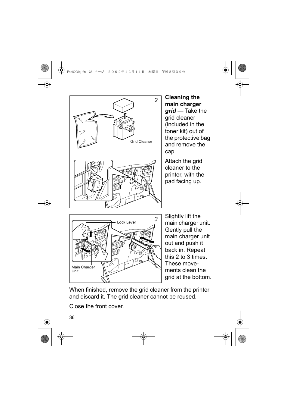 Kyocera FS-C8008N User Manual | Page 38 / 40