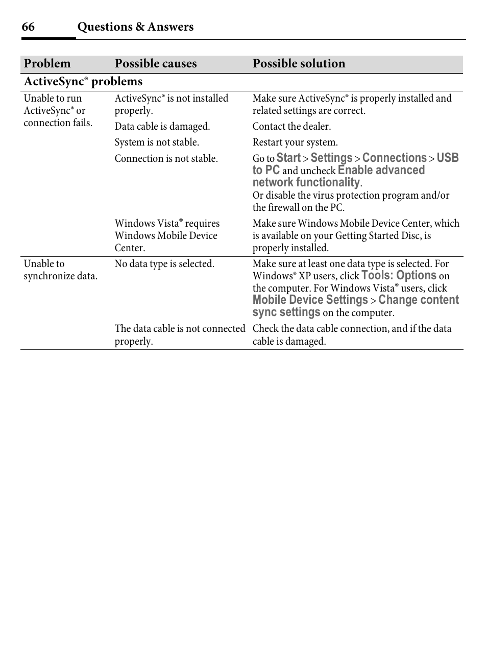 Kyocera E4000 User Manual | Page 66 / 73