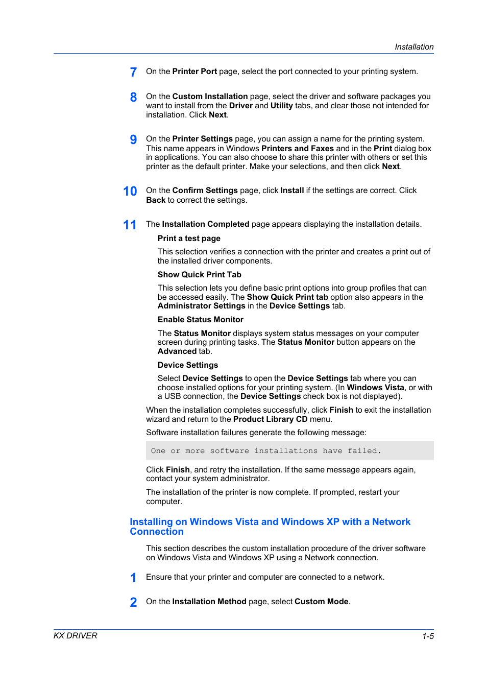 Kyocera FS-C5100DN User Manual | Page 11 / 92