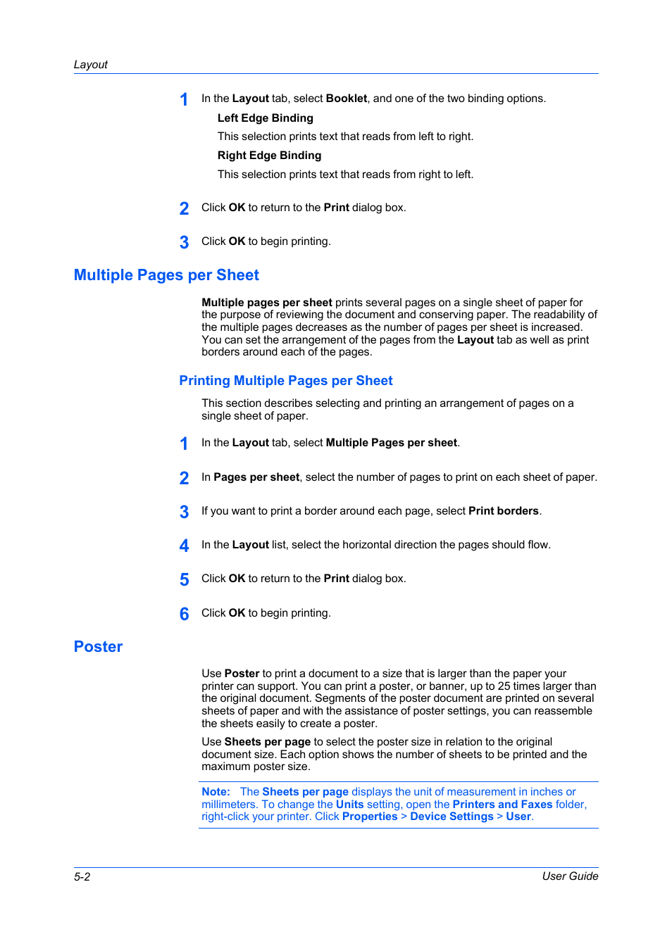 Poster, Poster -2 | Kyocera FS-C5100DN User Manual | Page 42 / 92