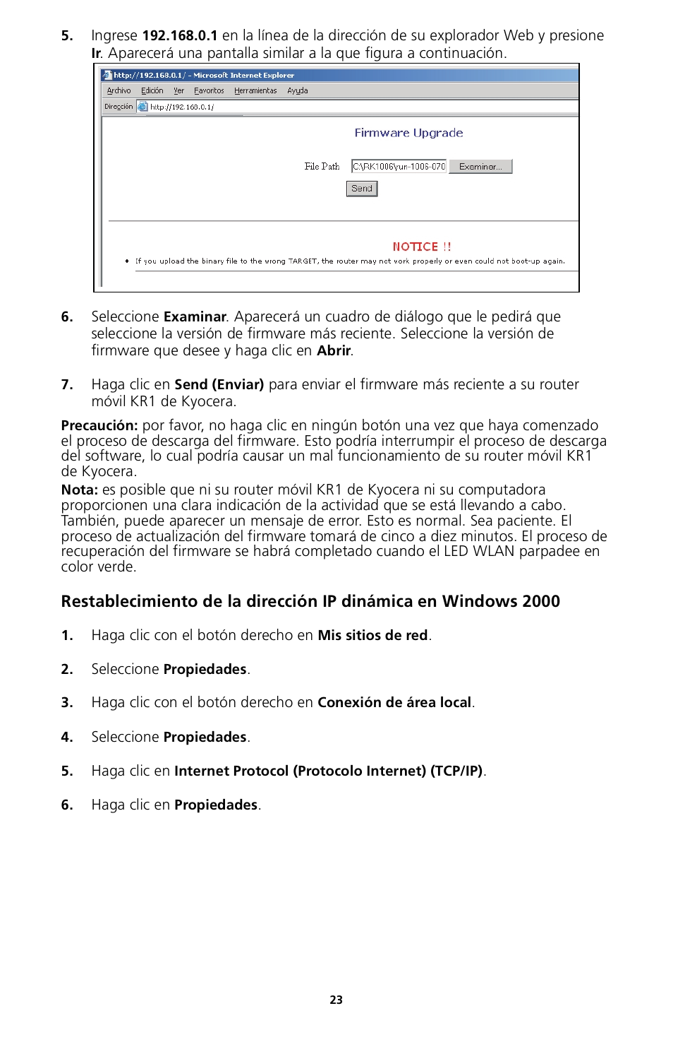 Kyocera 82-G1770-1FP User Manual | Page 26 / 61