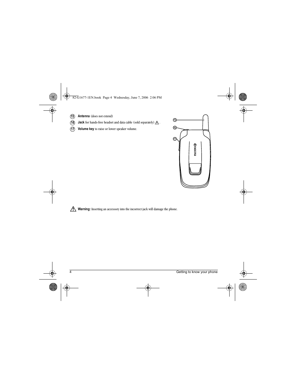Kyocera KX9e User Manual | Page 12 / 64