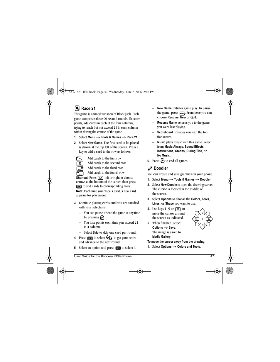 Kyocera KX9e User Manual | Page 55 / 64