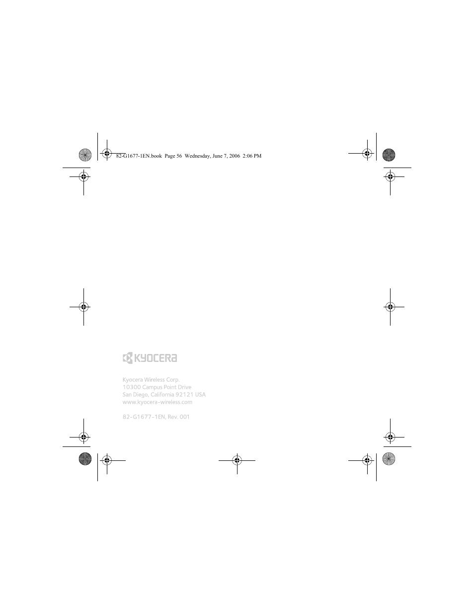 Kyocera KX9e User Manual | Page 64 / 64