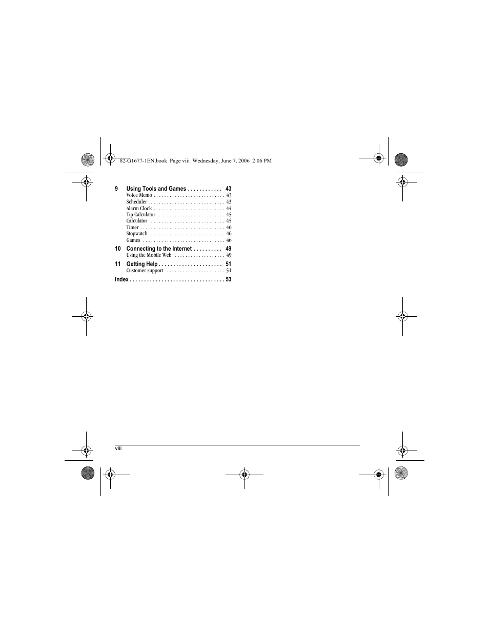 Kyocera KX9e User Manual | Page 8 / 64