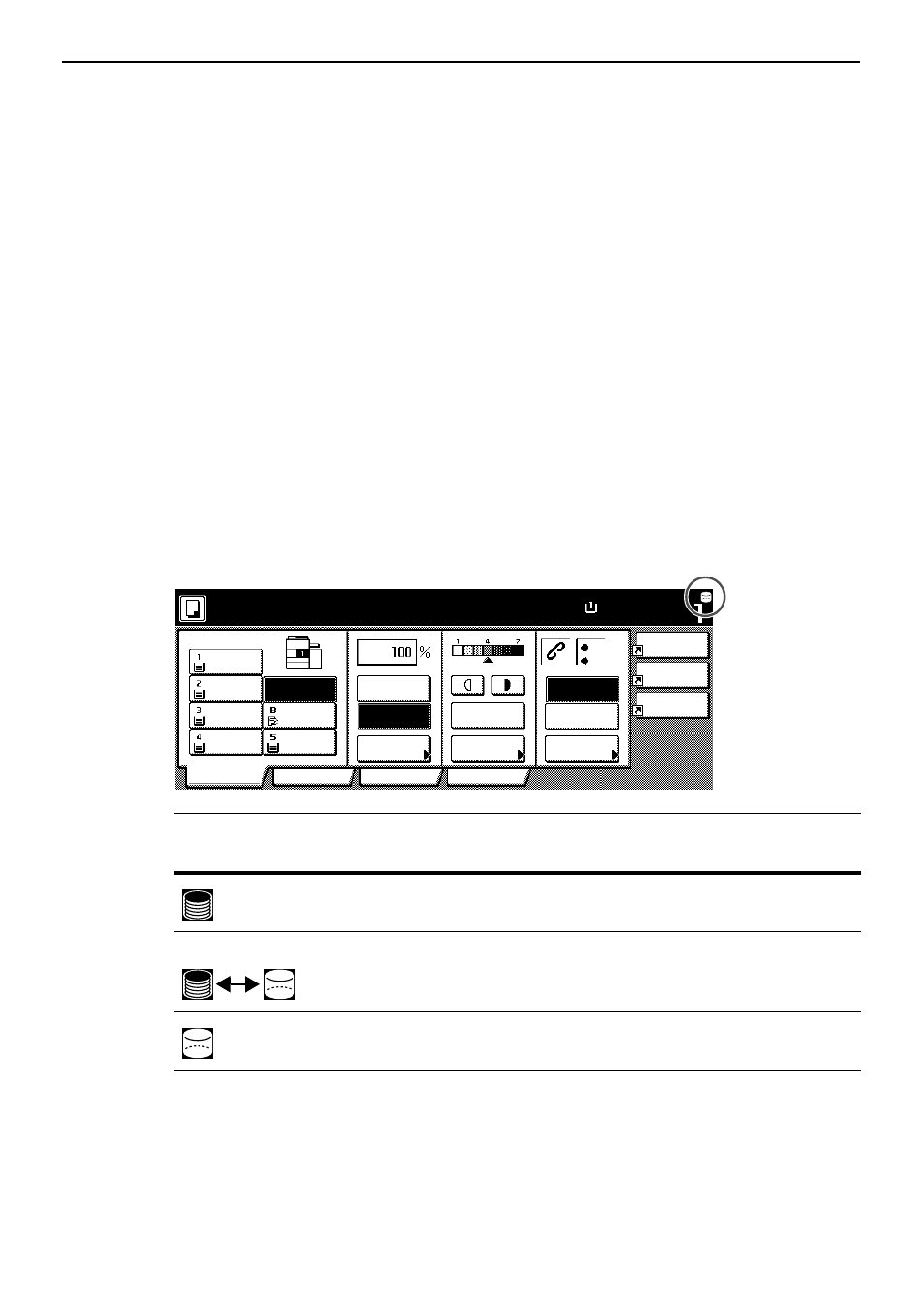 10 visualización durante la sobrescritura, Visualización durante la sobrescritura ¡importante, Lista para copiar | El icono de disco duro aparece | Kyocera Data Security Kit (B) For Copier User Manual | Page 44 / 100