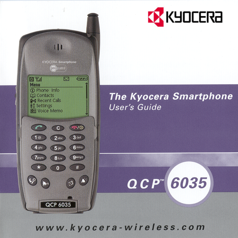 Kyocera QCP 6035 User Manual | 68 pages