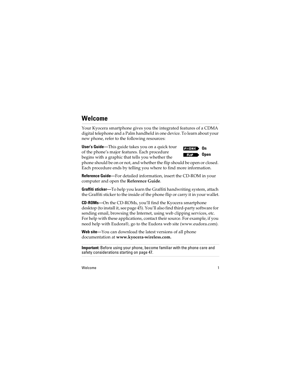 Kyocera QCP 6035 User Manual | Page 7 / 68