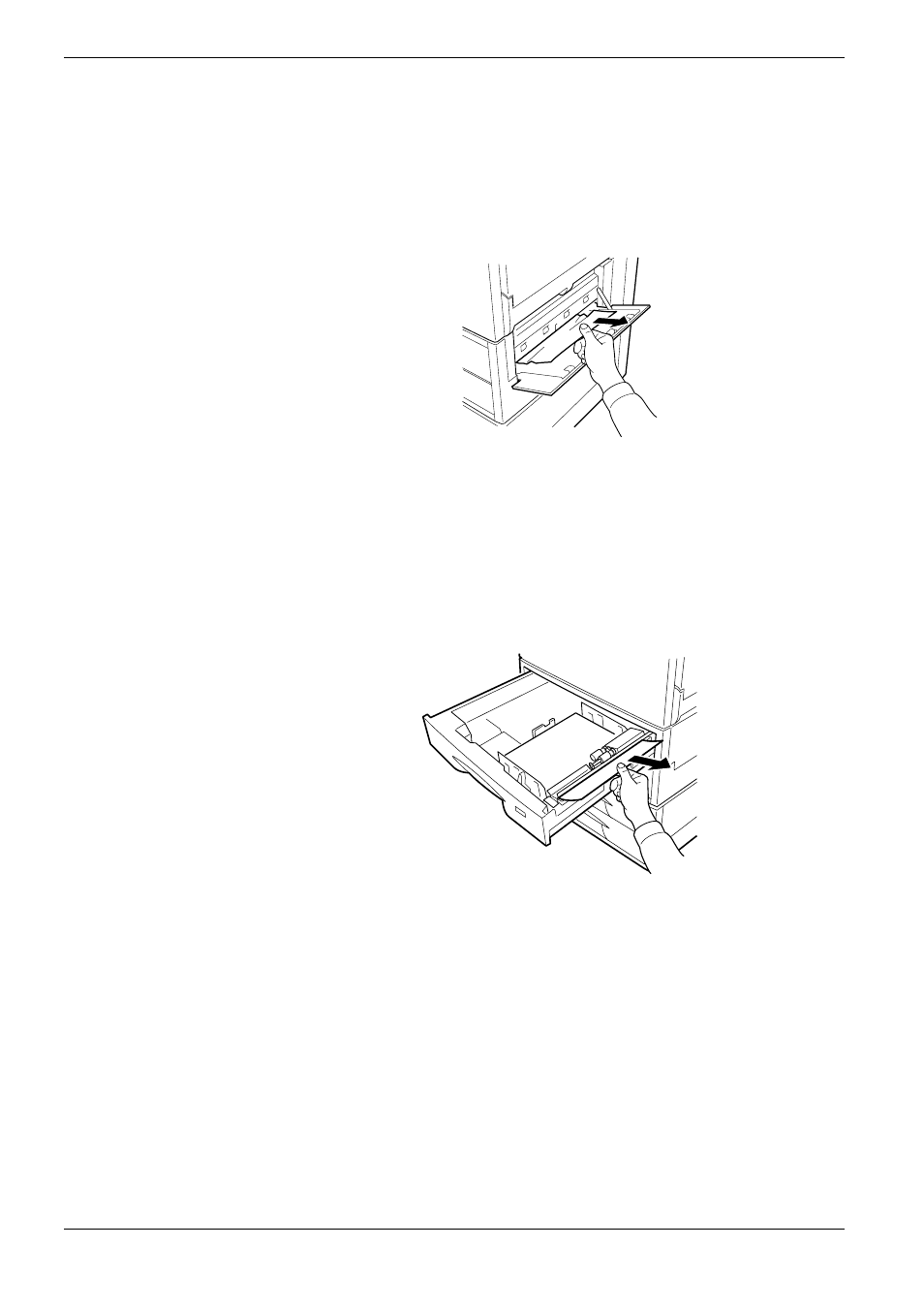 3 paper jam — right cover, 4 paper jam — cassette, Paper jam — right cover # -14 | Paper jam — cassette # -14, Section 4.4.4 paper jam — cas | Kyocera WP31C User Manual | Page 159 / 214