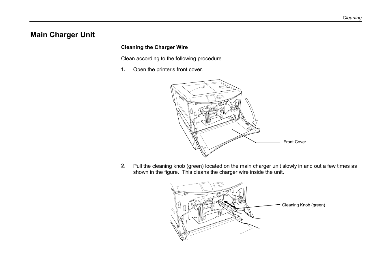 Main charger unit | Kyocera DP-3600 User Manual | Page 155 / 250