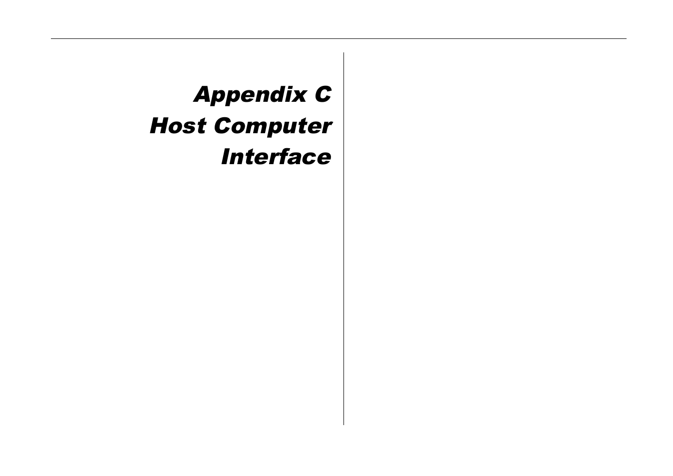 Appendix c host computer interface | Kyocera DP-3600 User Manual | Page 222 / 250