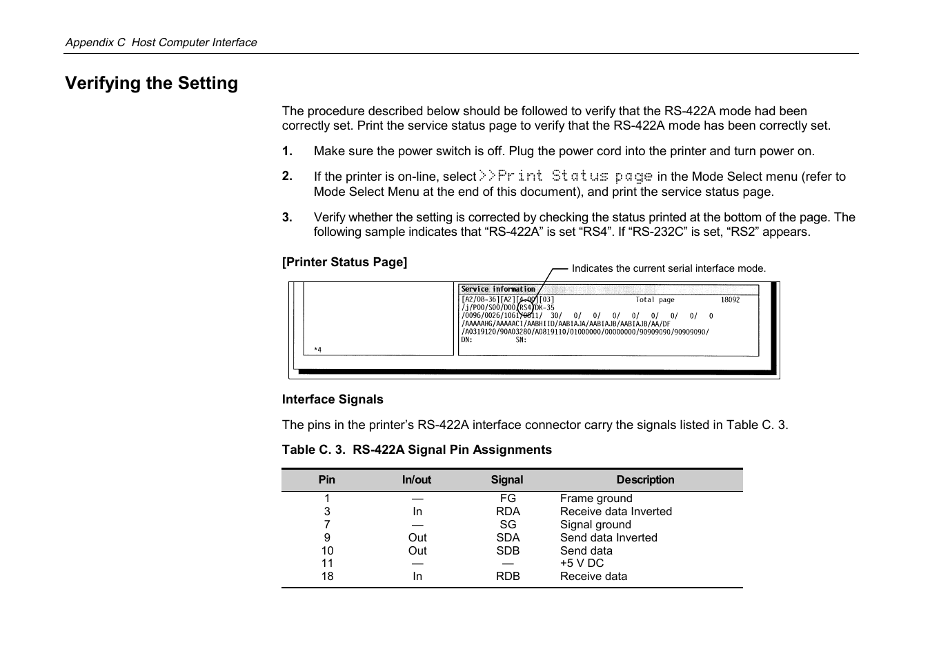 C-12, Verifying the setting | Kyocera DP-3600 User Manual | Page 233 / 250