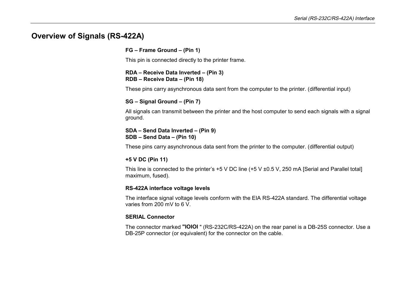 C-13, Overview of signals (rs-422a) | Kyocera DP-3600 User Manual | Page 234 / 250