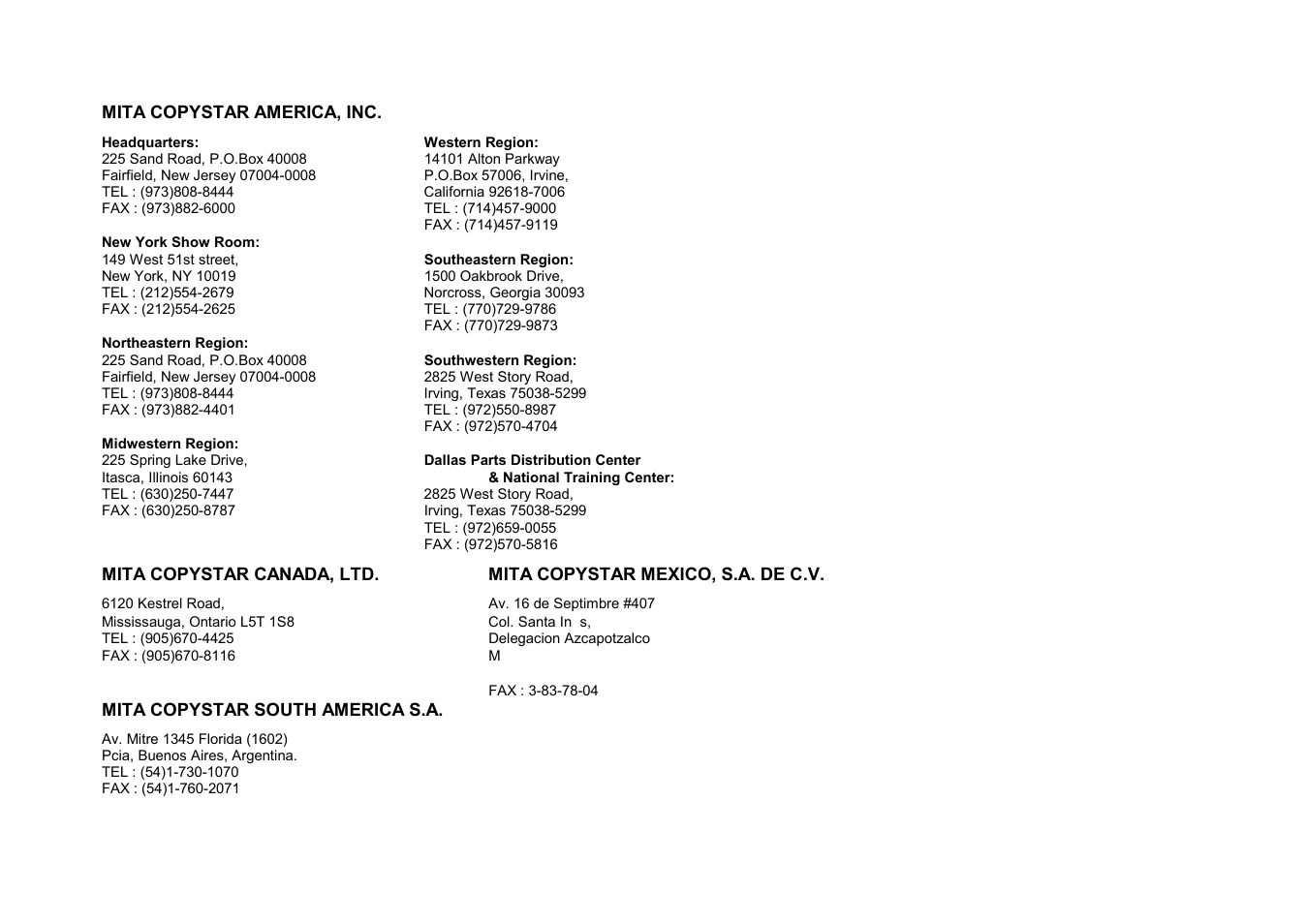 Kyocera DP-3600 User Manual | Page 250 / 250