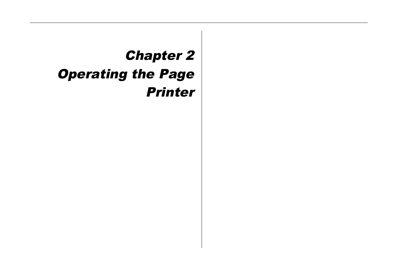 Chapter 2 operating the page printer | Kyocera DP-3600 User Manual | Page 69 / 250