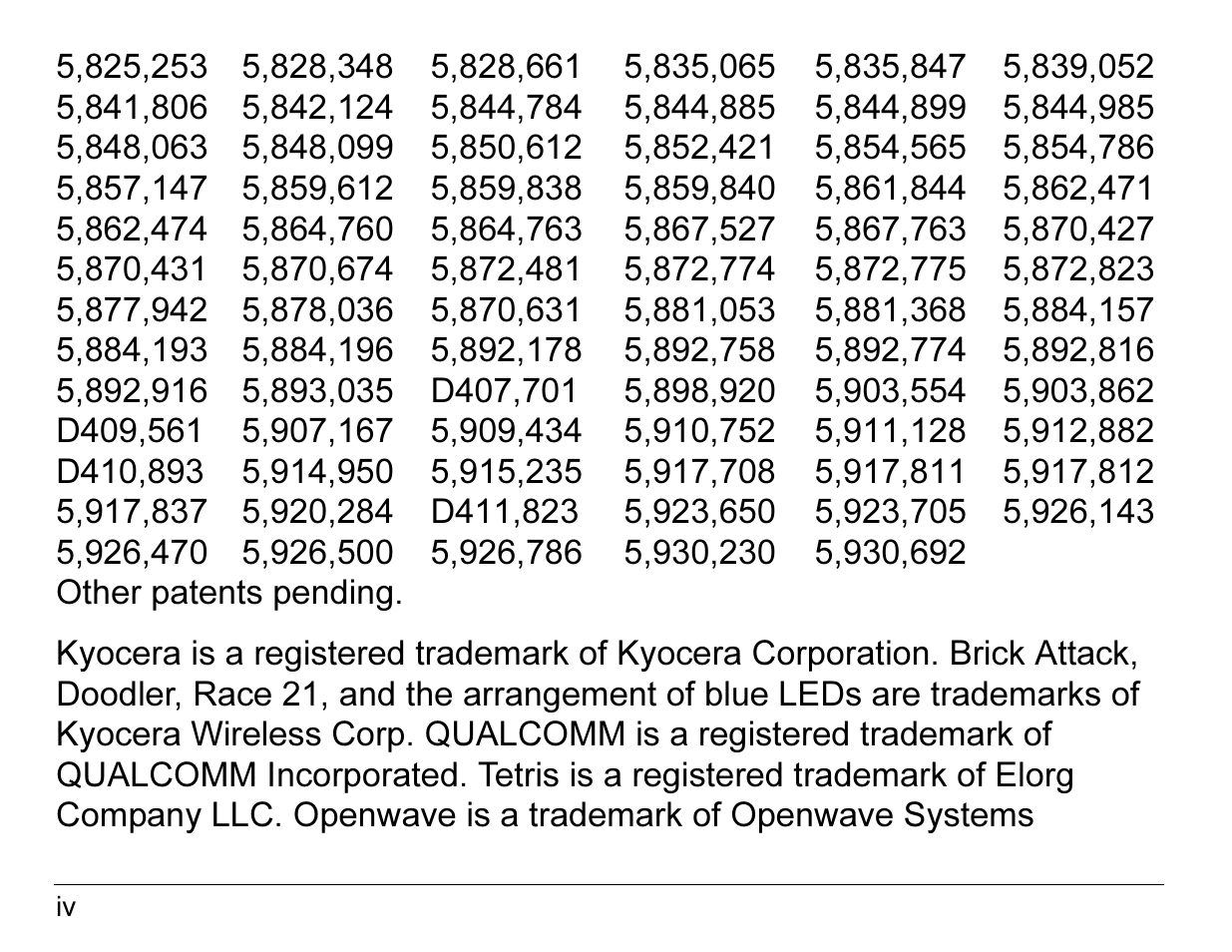 Kyocera 3245 User Manual | Page 4 / 146