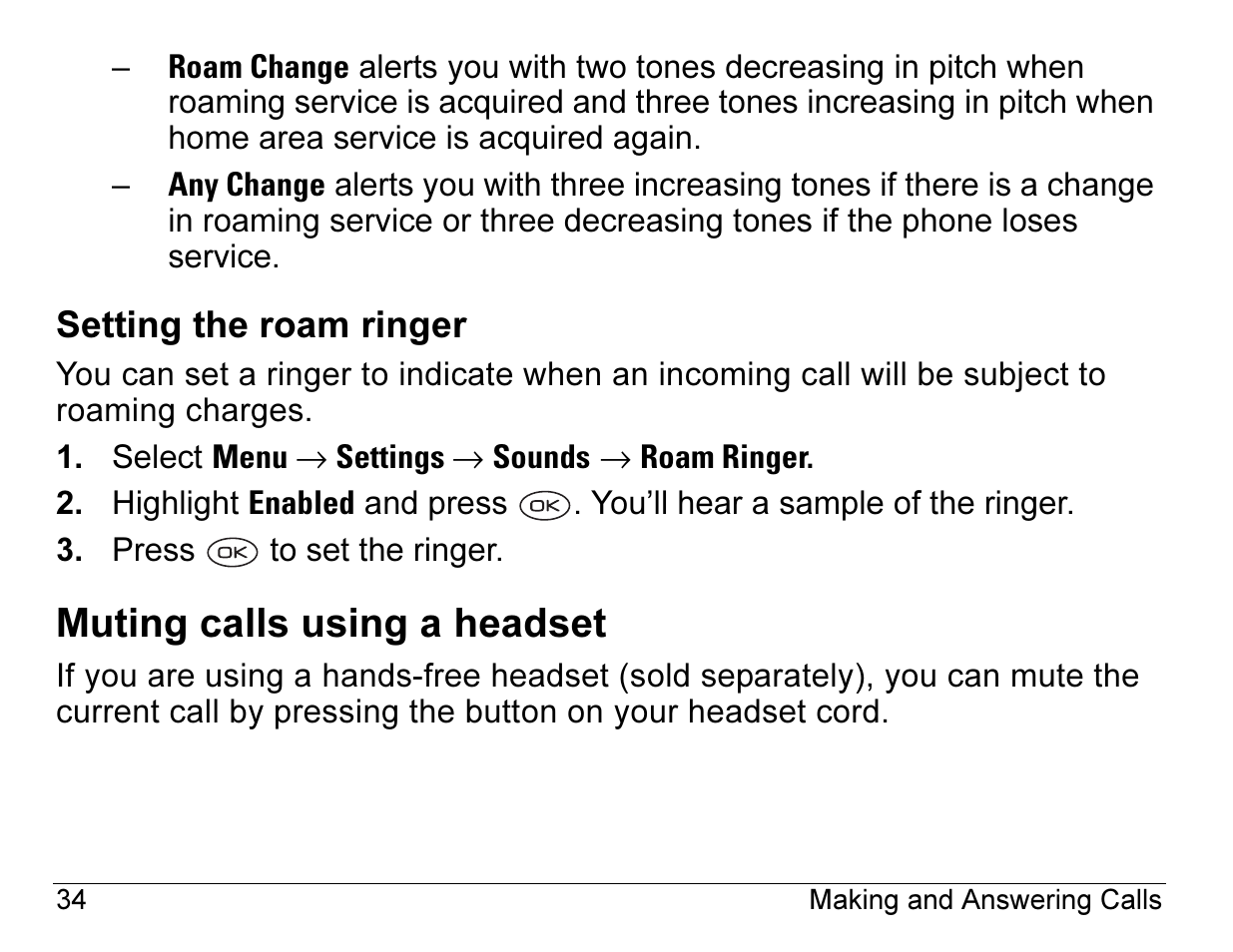 Muting calls using a headset | Kyocera 3245 User Manual | Page 54 / 146