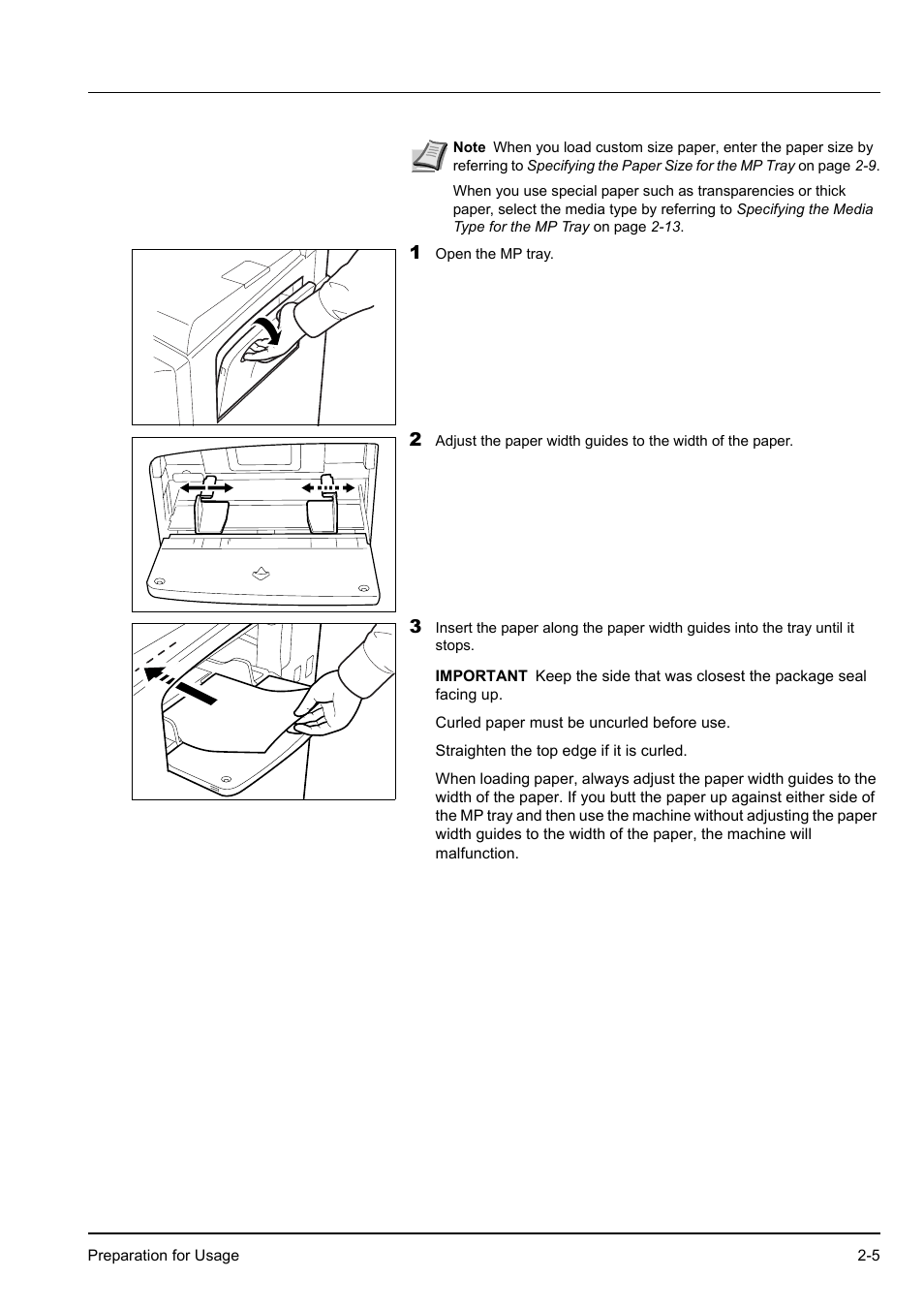 Kyocera KM-2540 User Manual | Page 31 / 119