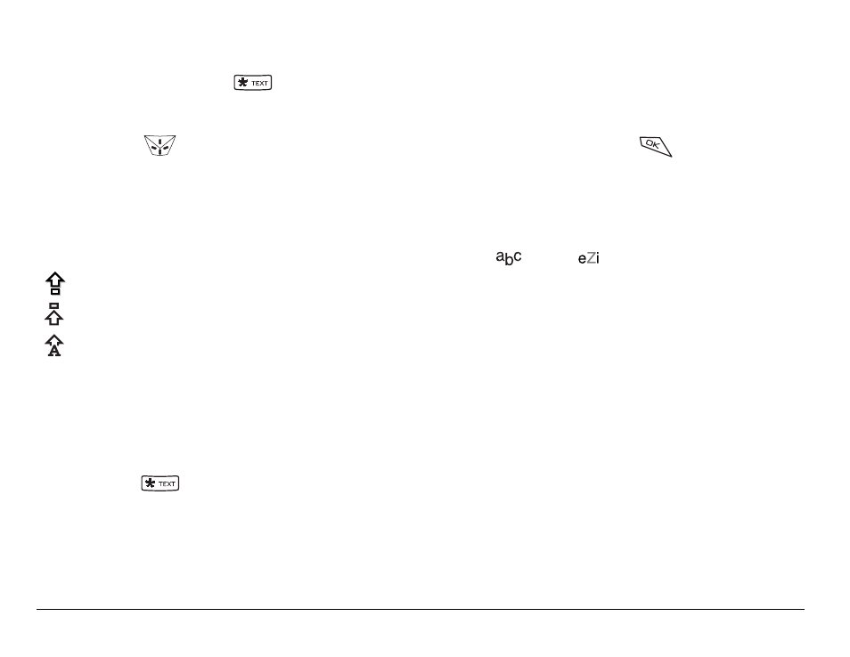 Capitalization settings | Kyocera BLADE 82-K5483-1EN User Manual | Page 62 / 143