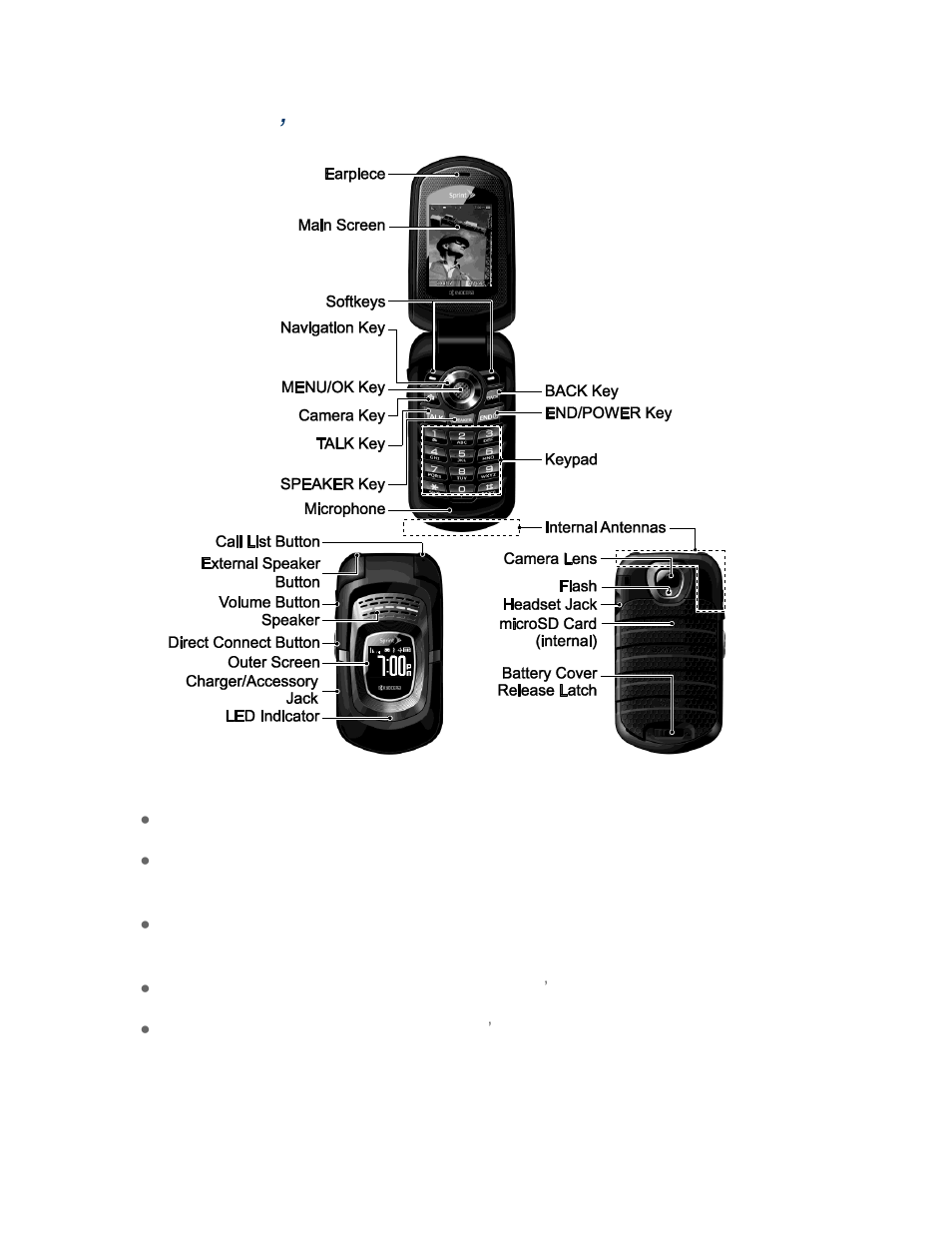 Your, Phone‘s layout, Key functions | Your phone, S layout, Your phone ’s layout | Kyocera DuraMax User Manual | Page 16 / 143