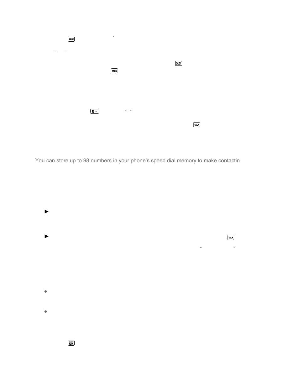 Call using the plus (+) code, Call using a speed dial number, Call using abbreviated dialing features | Kyocera DuraMax User Manual | Page 31 / 143