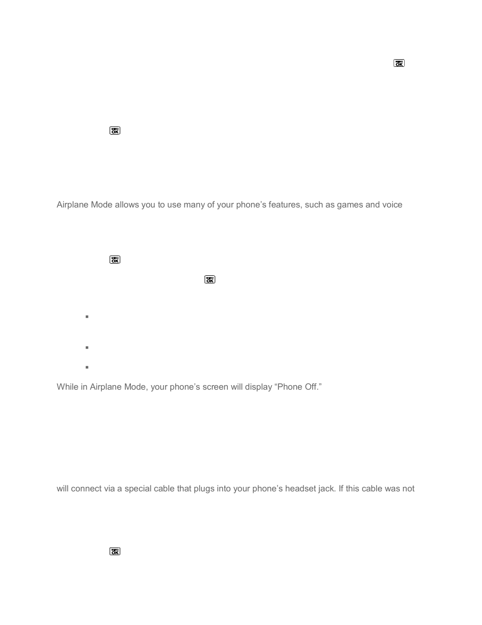 Alert notification, Airplane mode, Tty use with sprint service | Kyocera DuraMax User Manual | Page 41 / 143