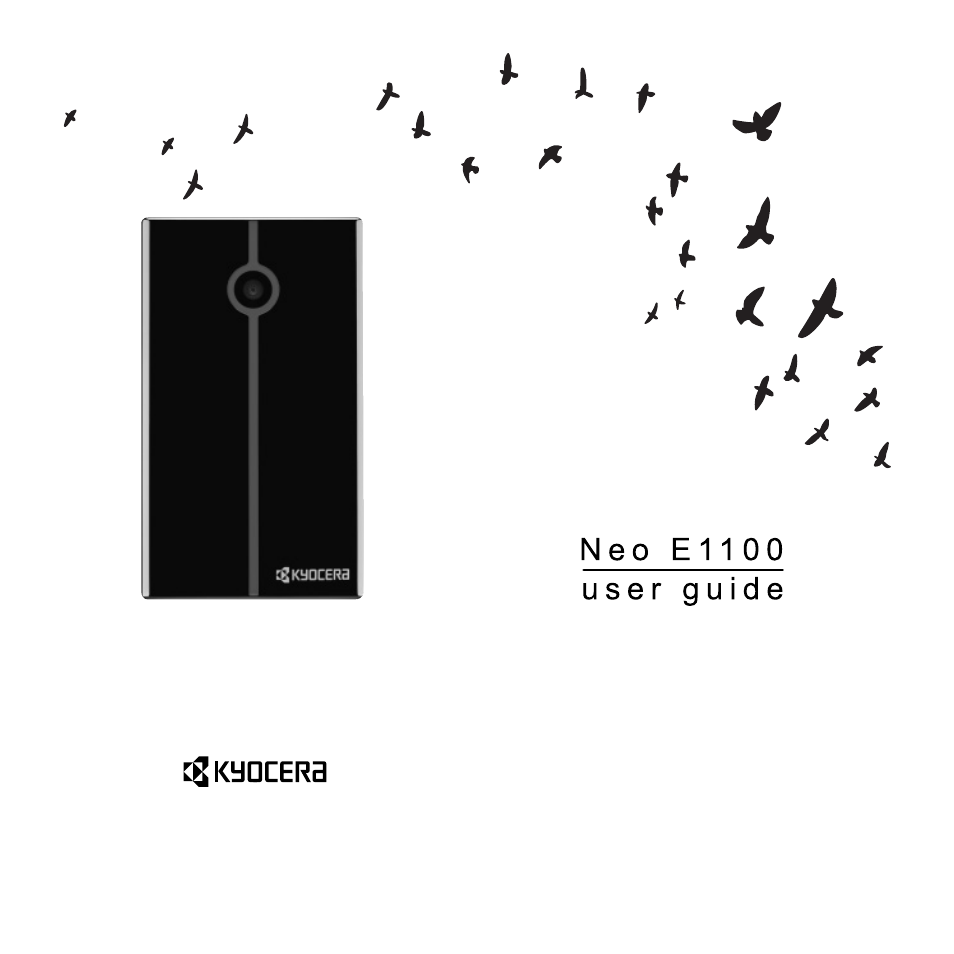 Kyocera Neo E1100 User Manual | 89 pages