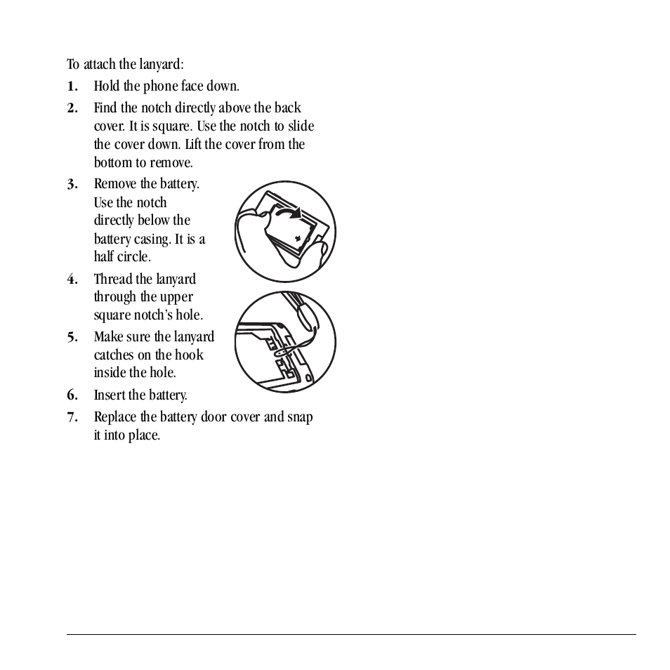 Attach the lanyard | Kyocera Neo E1100 User Manual | Page 11 / 89
