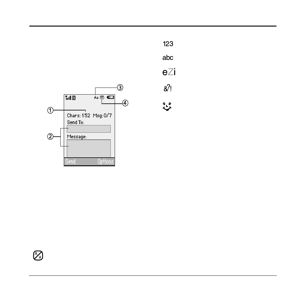 Text entry modes, Ntry | Kyocera Tempo E2000 User Manual | Page 23 / 94