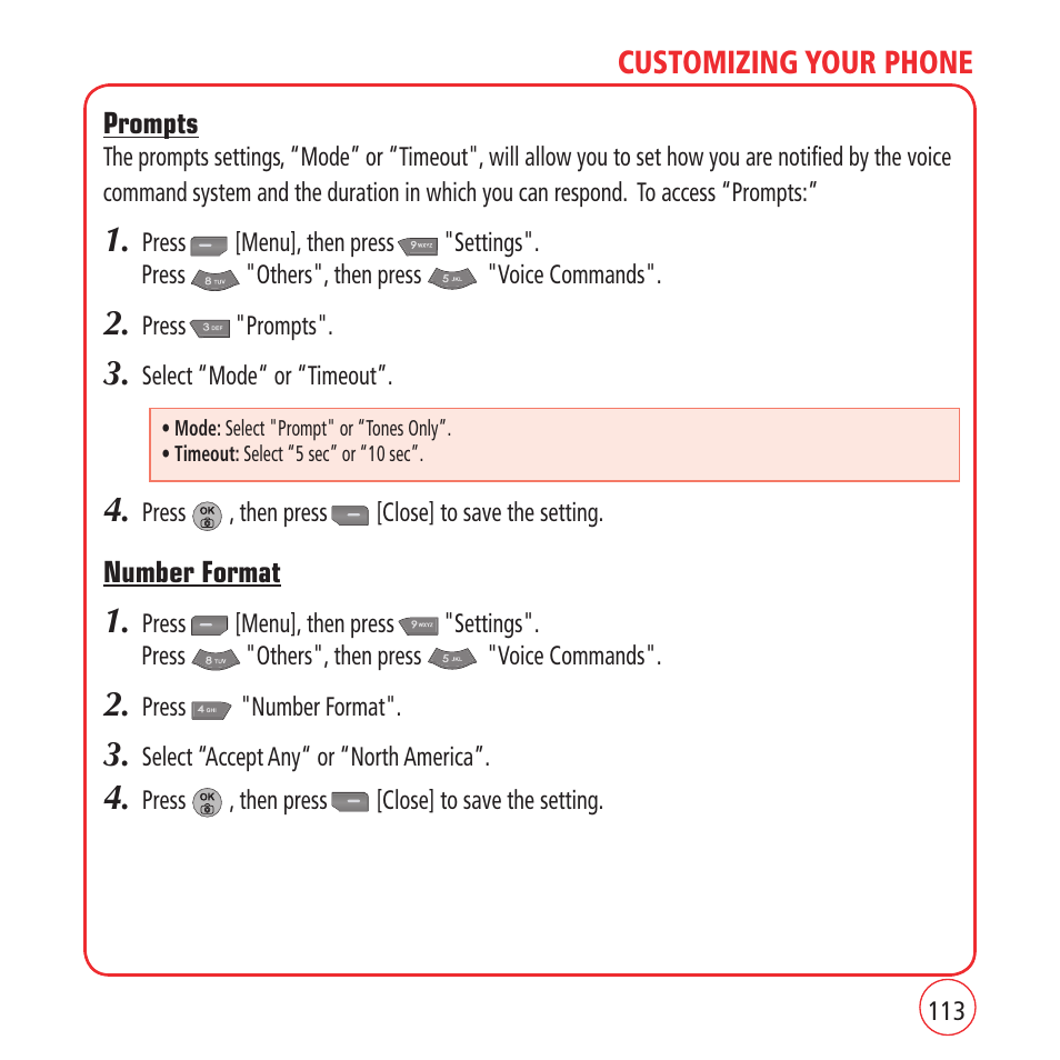 Kyocera VM1450 User Manual | Page 113 / 148