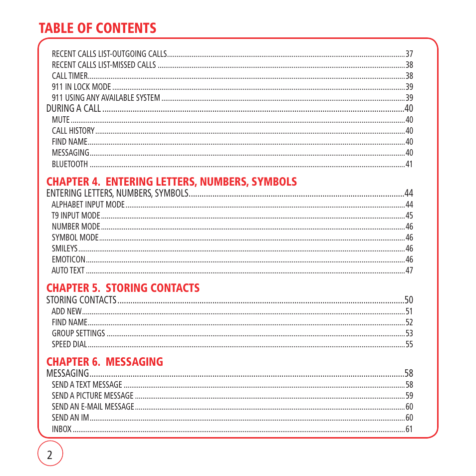 Kyocera VM1450 User Manual | Page 2 / 148