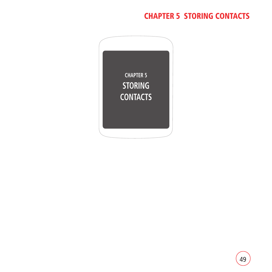 Storing contacts | Kyocera VM1450 User Manual | Page 49 / 148