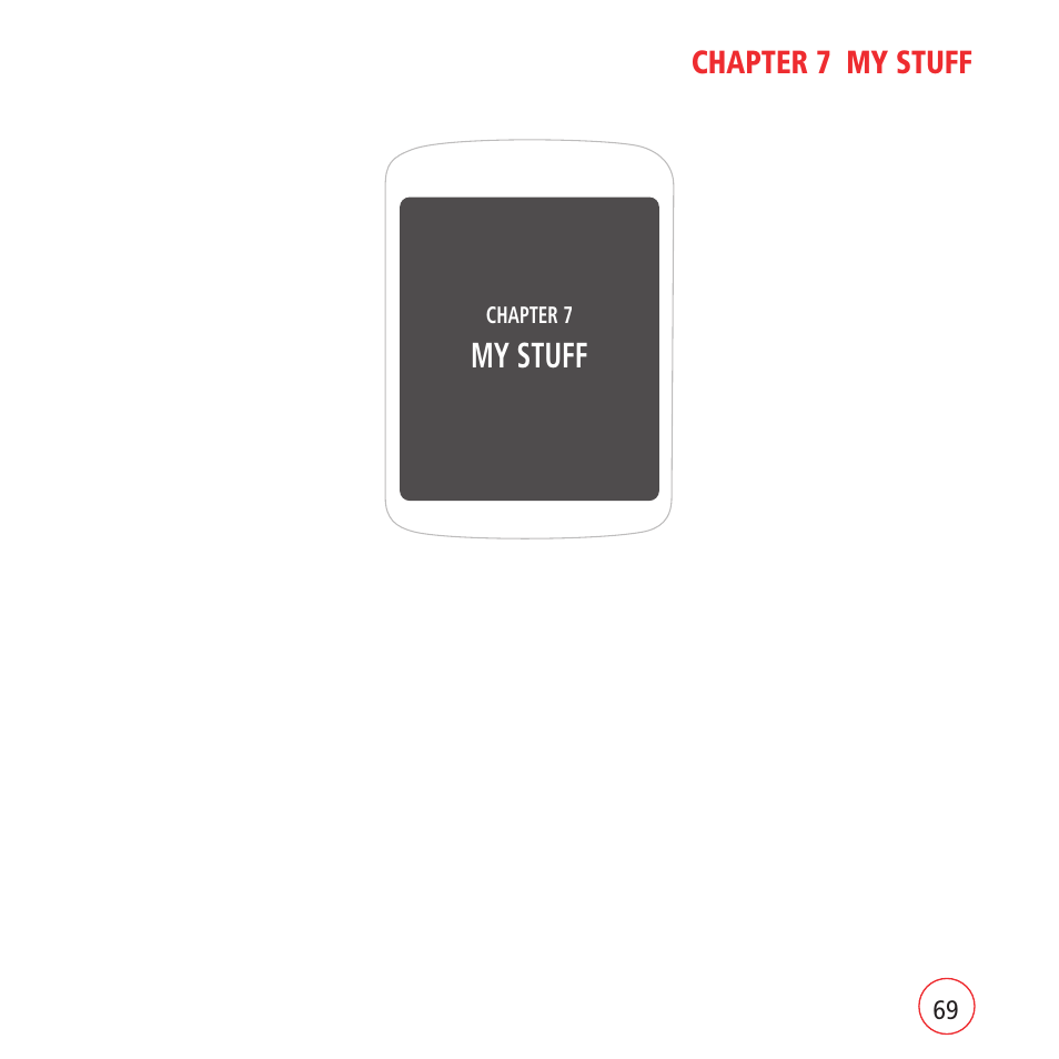 My stuff | Kyocera VM1450 User Manual | Page 69 / 148
