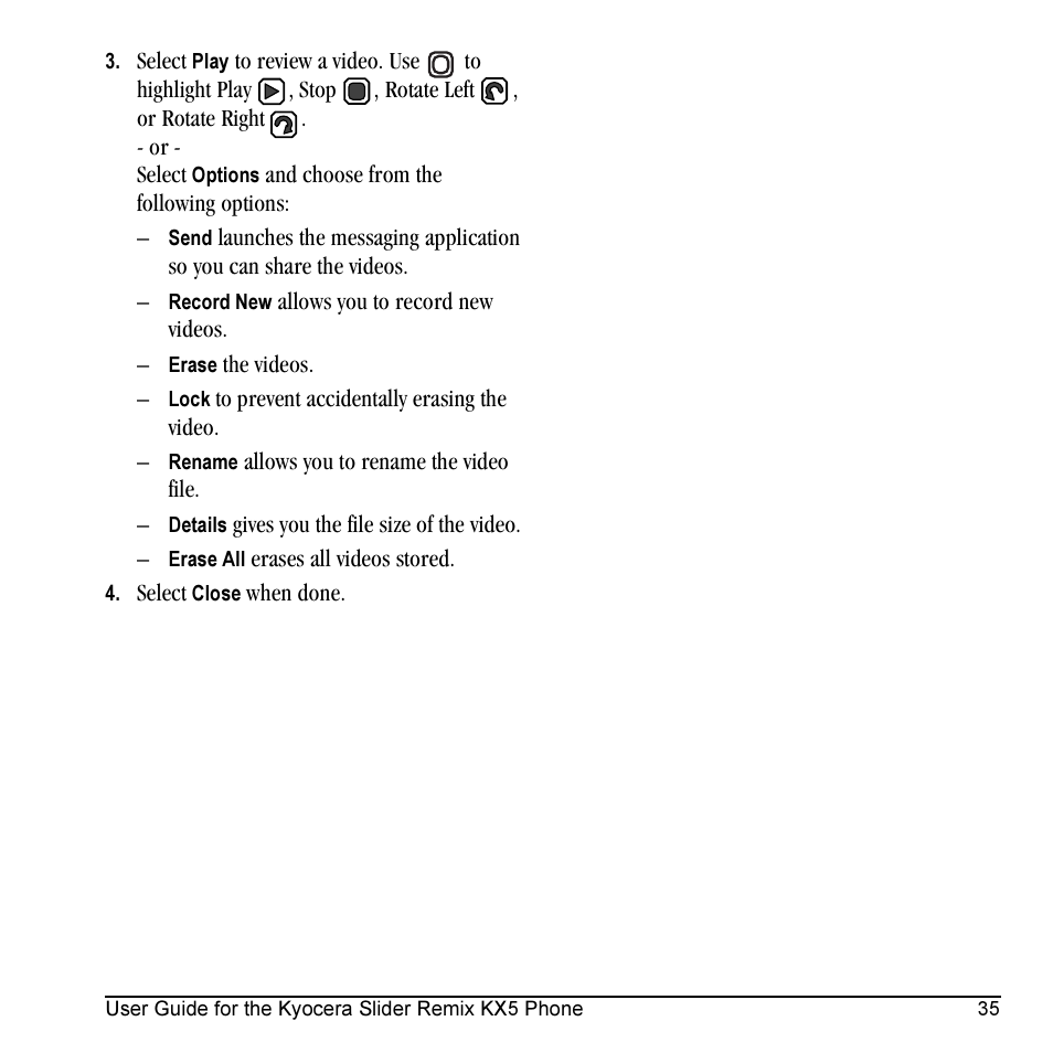 Kyocera KX5 User Manual | Page 43 / 80