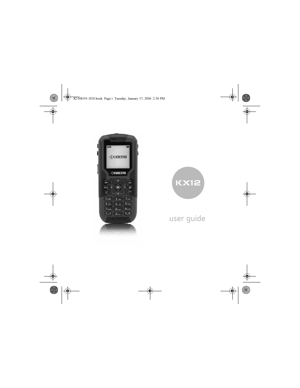 Kyocera KX12 User Manual | 72 pages