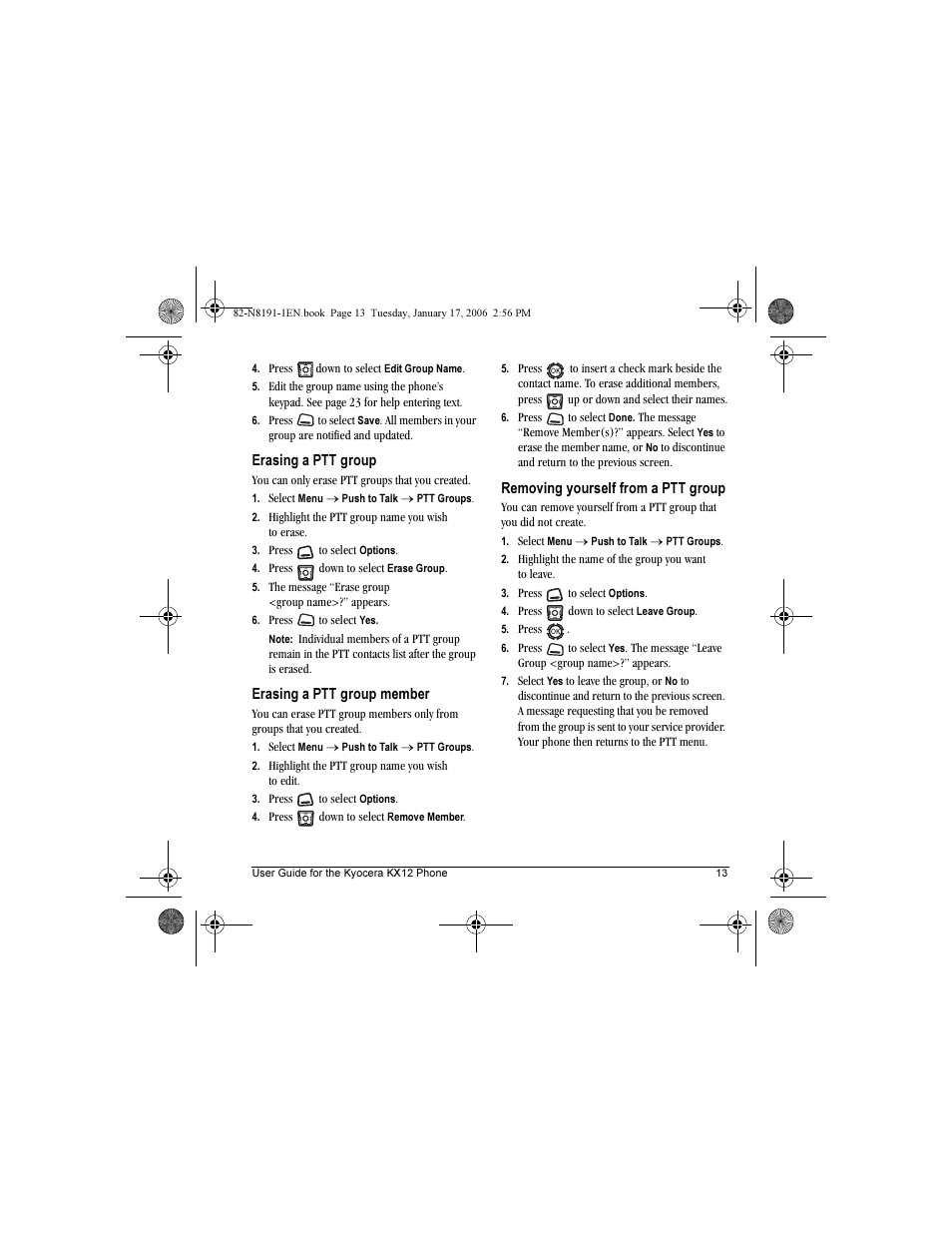 Kyocera KX12 User Manual | Page 21 / 72