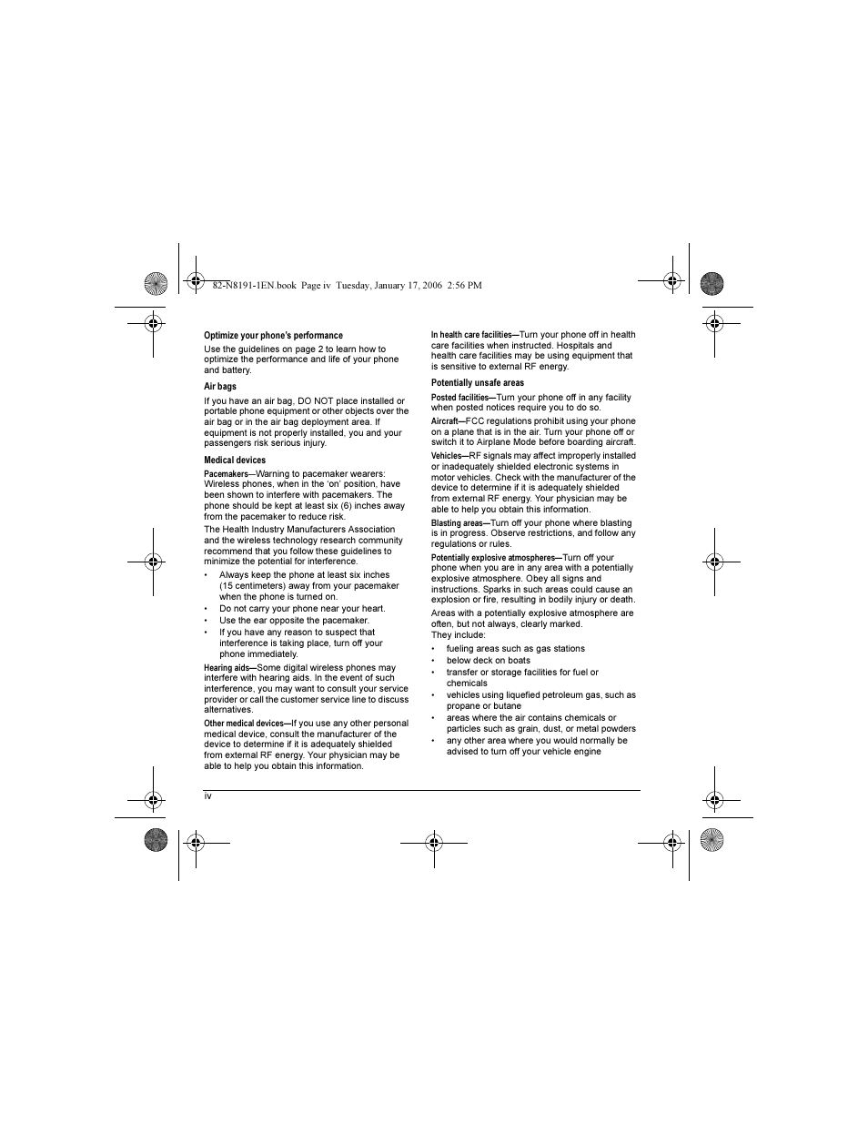Kyocera KX12 User Manual | Page 4 / 72